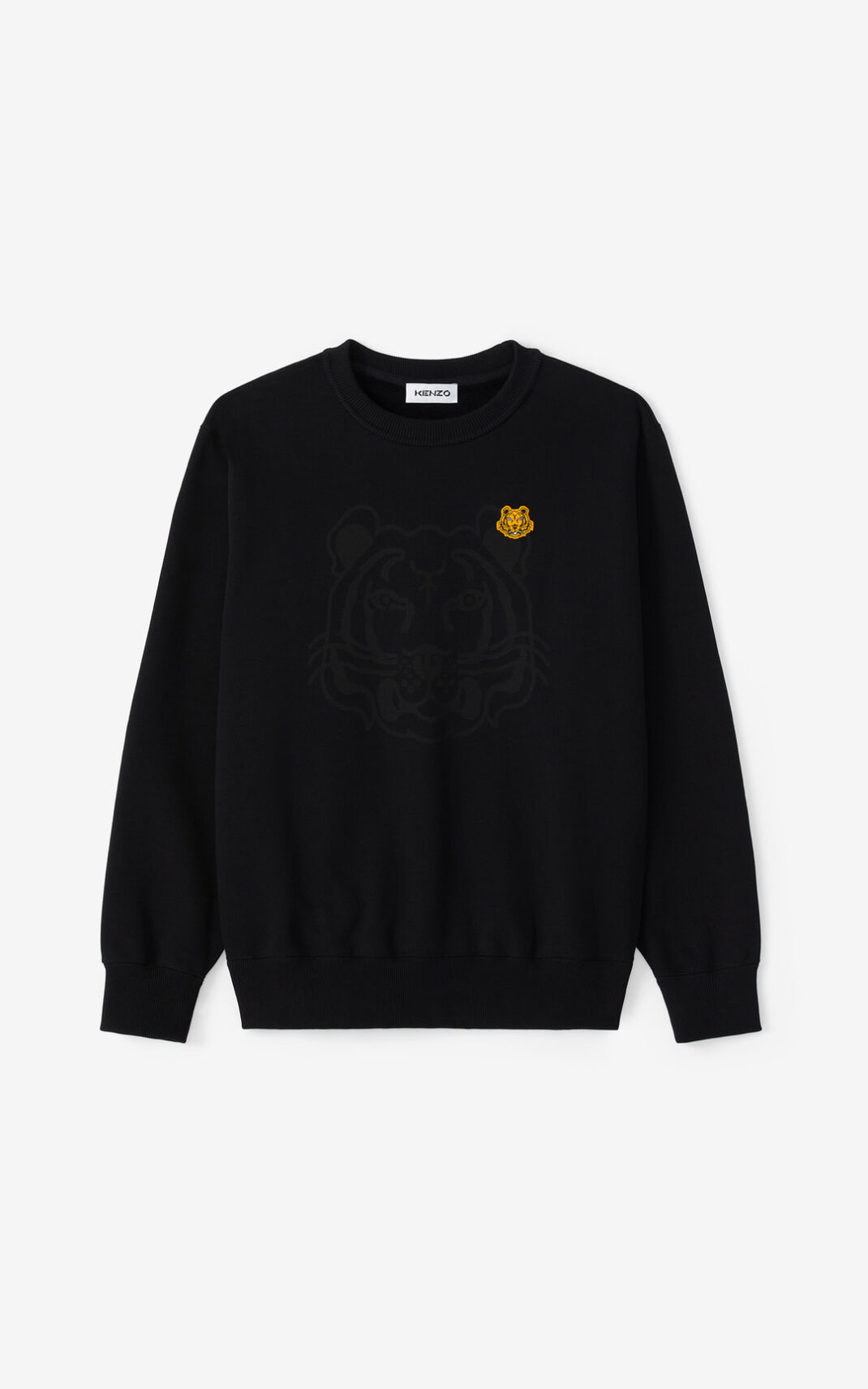 Sweat Kenzo Femme K Tiger Noir IDJYV-2369